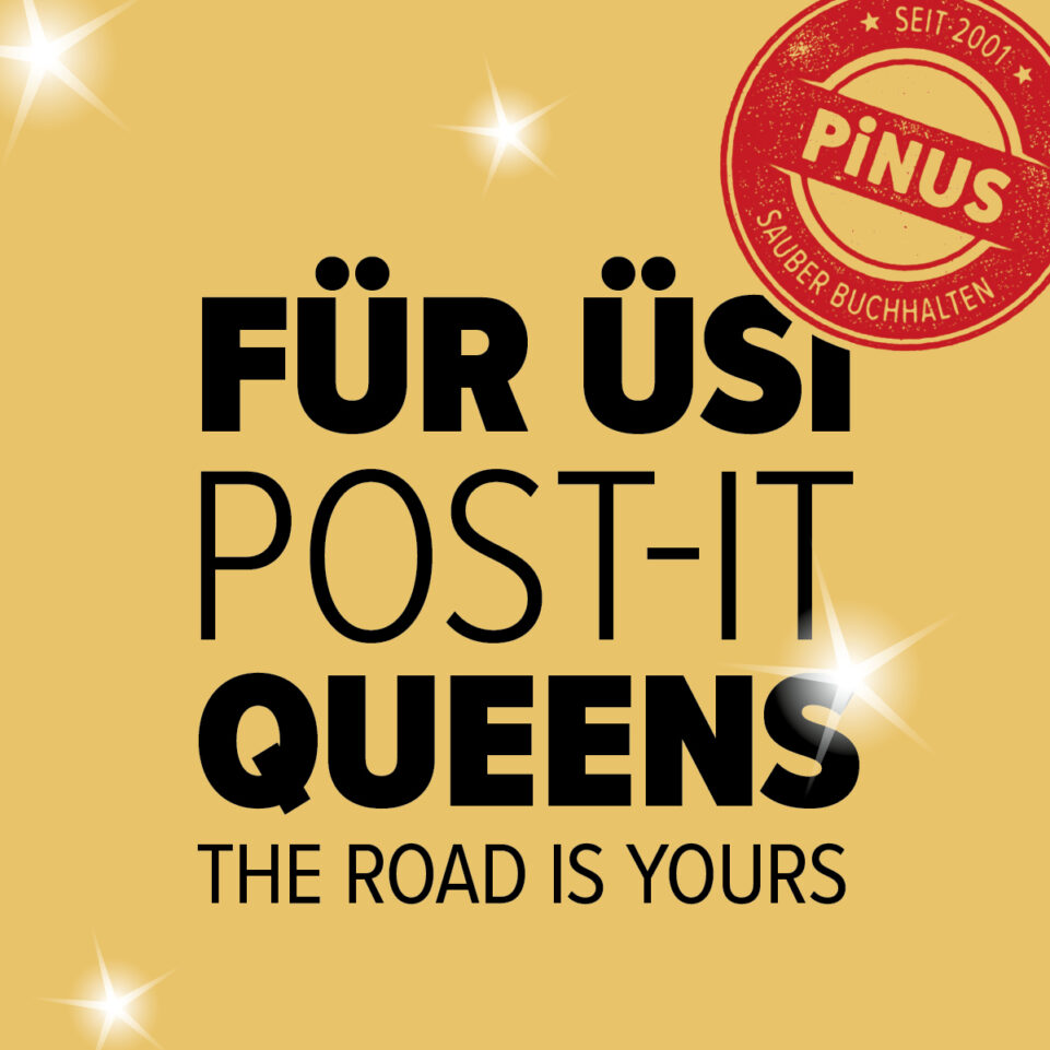 für üsi Post-it queens - the road is yours
