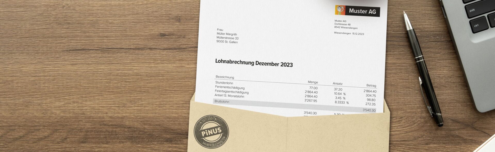 Lohnsoftware, Lohnprogramm Pinus AG