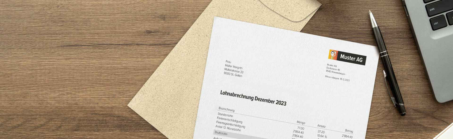 Lohnabrechnung