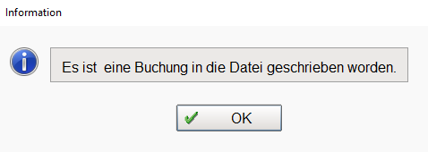 Bestätigung Zahlungsbuchung exportiert